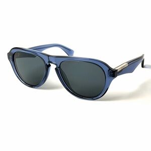 Burberry B 4437U 4117/87 Blue 55mm Authentic Sunglasses